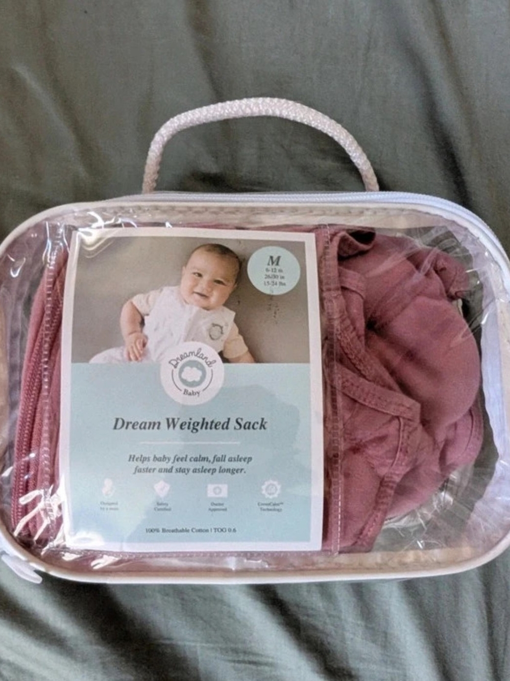 Pink Dream Weighted Sack - Kids Sleep Sack